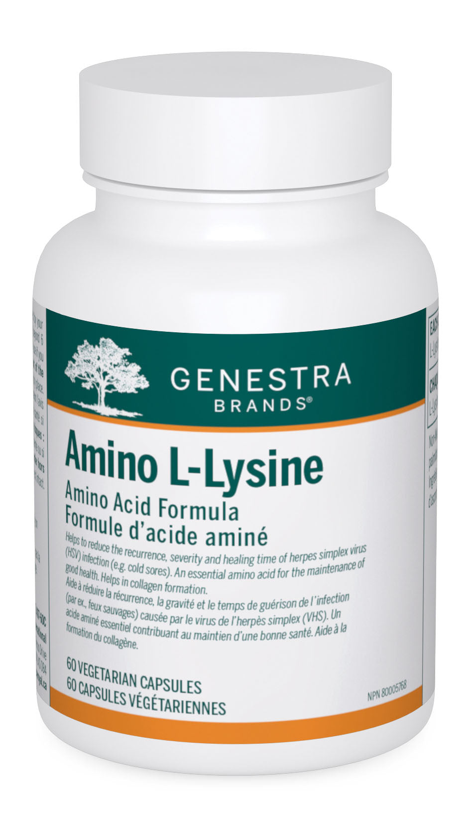 GENESTRA Amino L-Lysine (60 caps)
