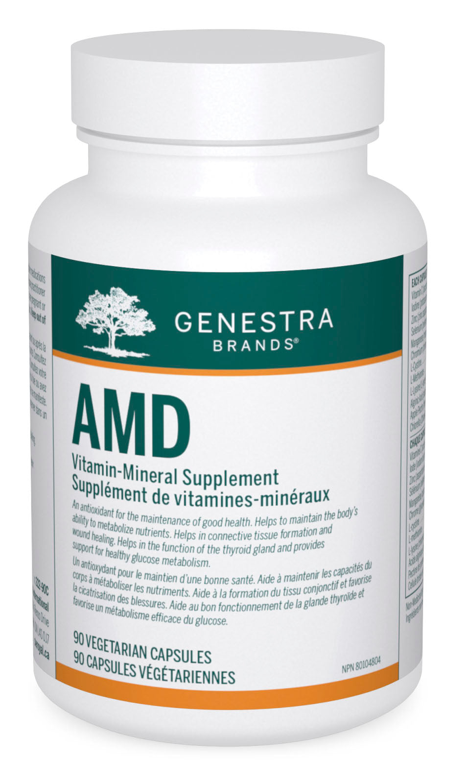 GENESTRA AMD (90 veg caps)