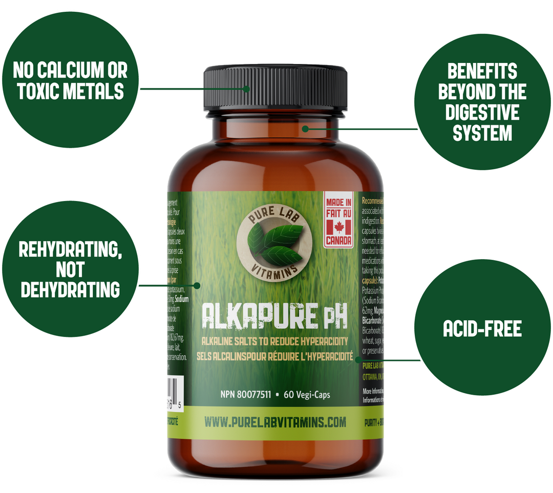 PURE LAB VITAMINS ALKAPURE pH (60 veg caps)