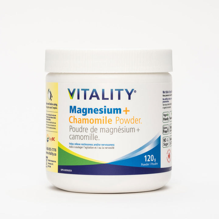 VITALITY Magnesium + Chamomile Powder - Adults